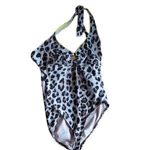 Vince camuto size 10 animal print swim suit